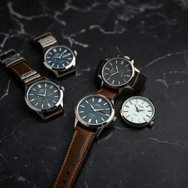 Modern luxury watches