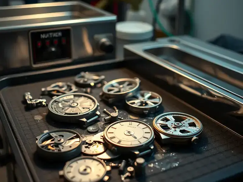 Clock restoration work